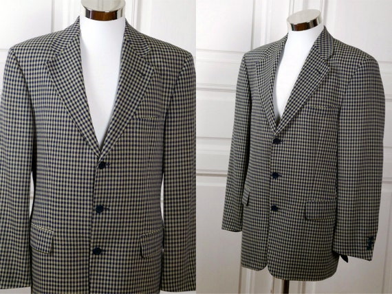 Knitted Check Double Breast Blazer - Buy Fashion Wholesale in The UK