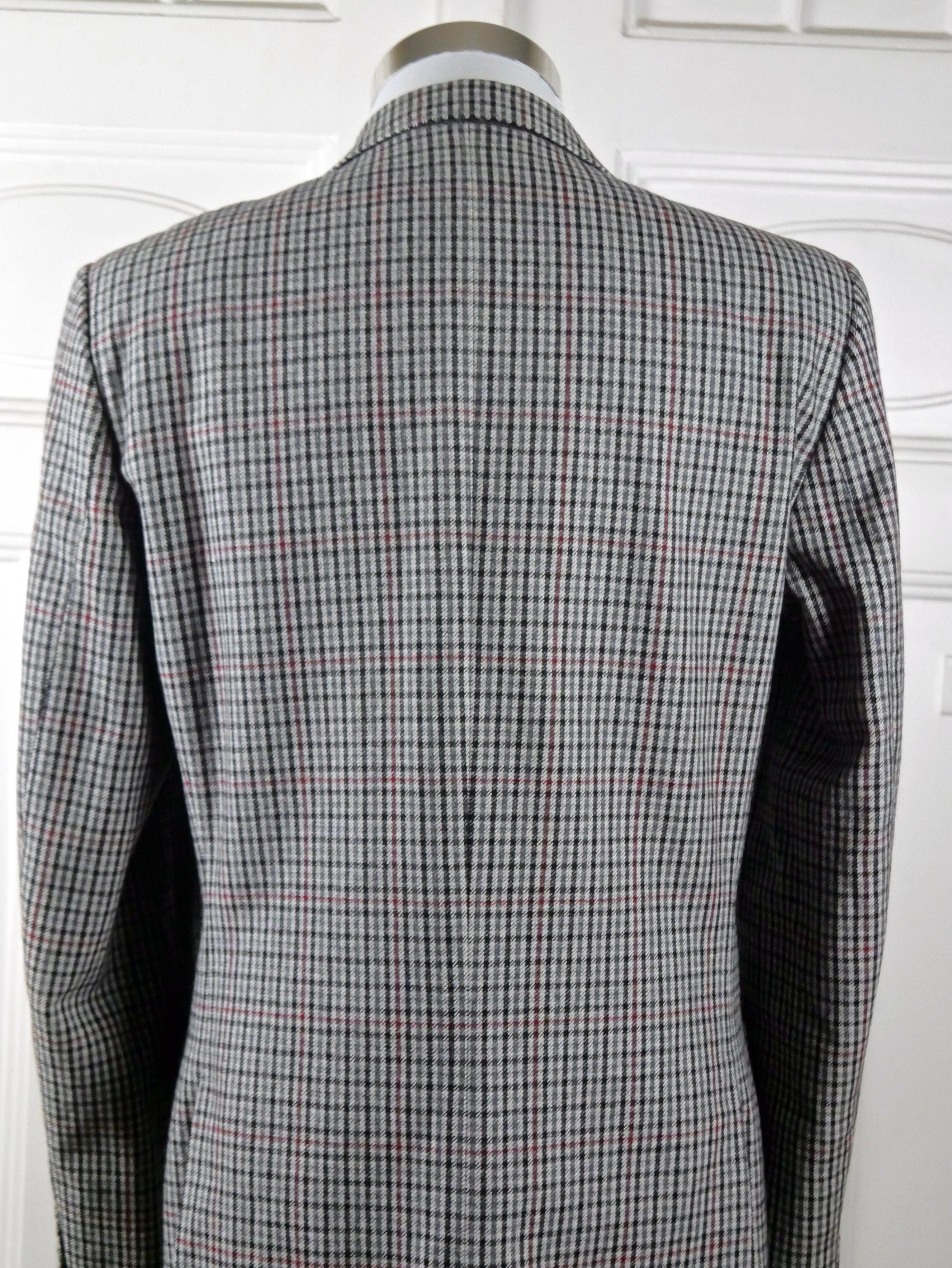 60s ヴィンテージ　GUN CLUB Wool Jacket Vintage KILMAINE Gun Club Plaid Wool Sport Coat Jacket in