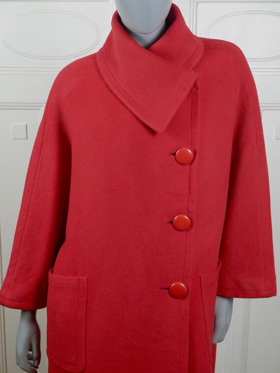Mohair Coat, Elegant Louis Féraud French Vintage … - image 4