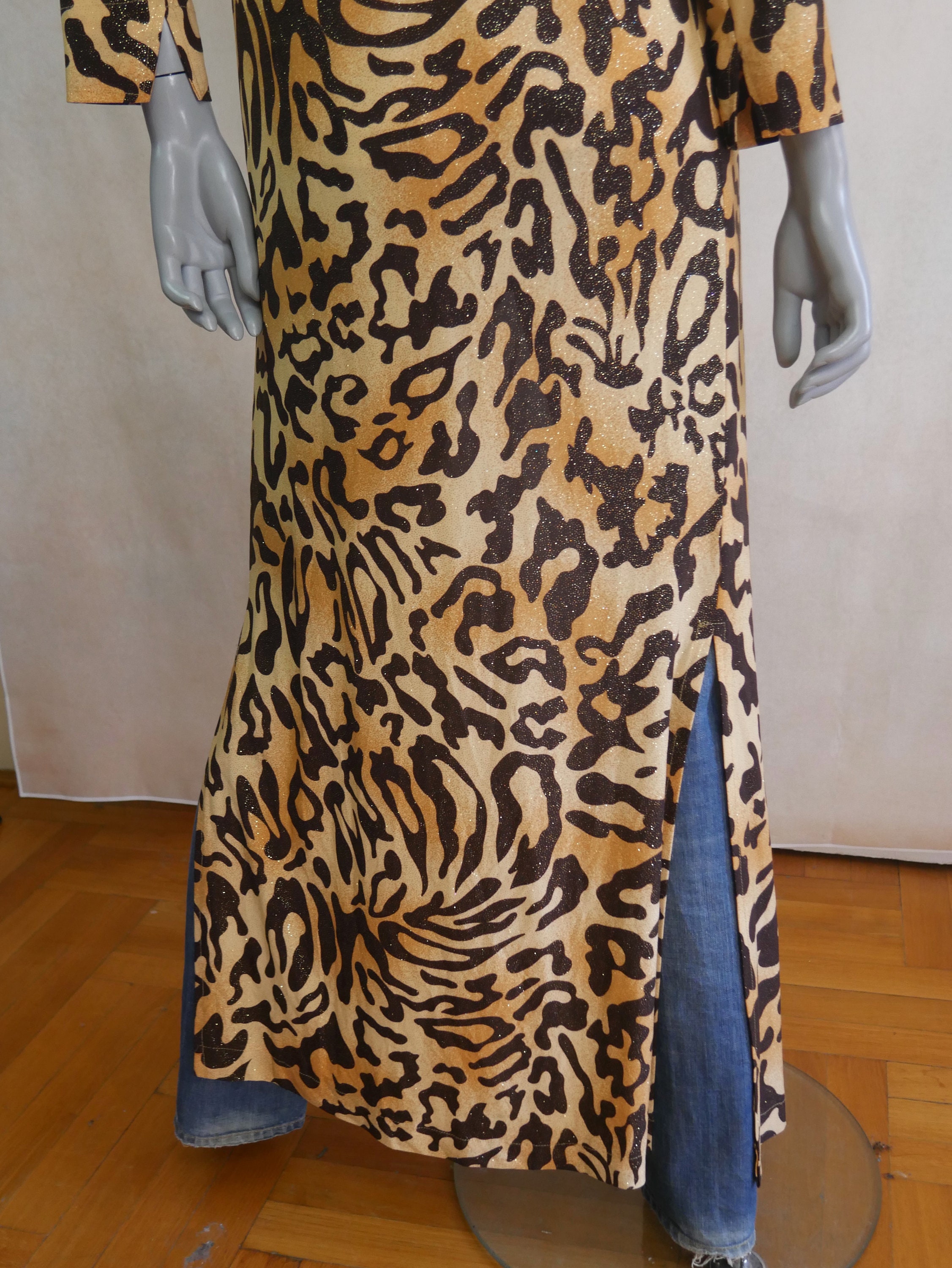 RUDE GALLERY BLACK PANTHER ROBE(LEOPARD) ジャケット