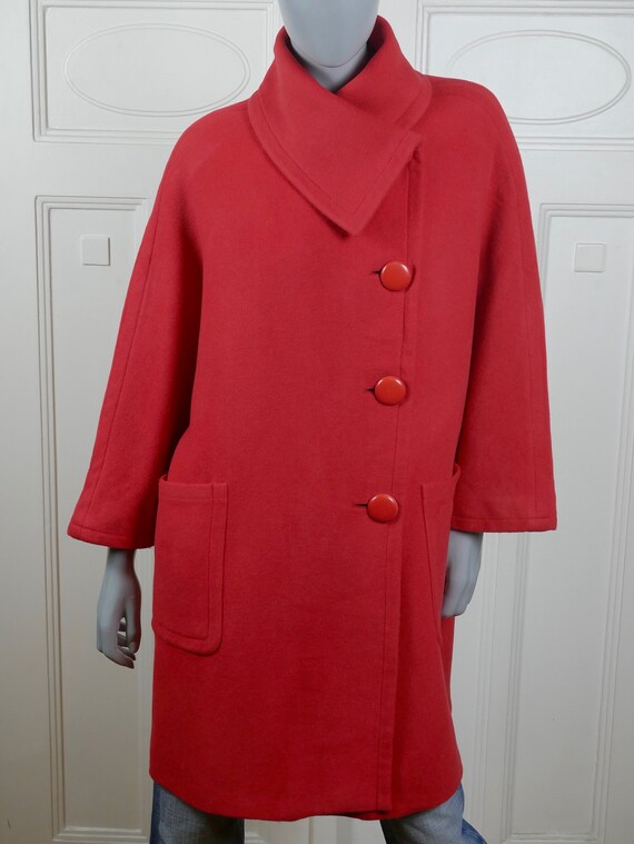 Mohair Coat, Elegant Louis Féraud French Vintage … - image 3