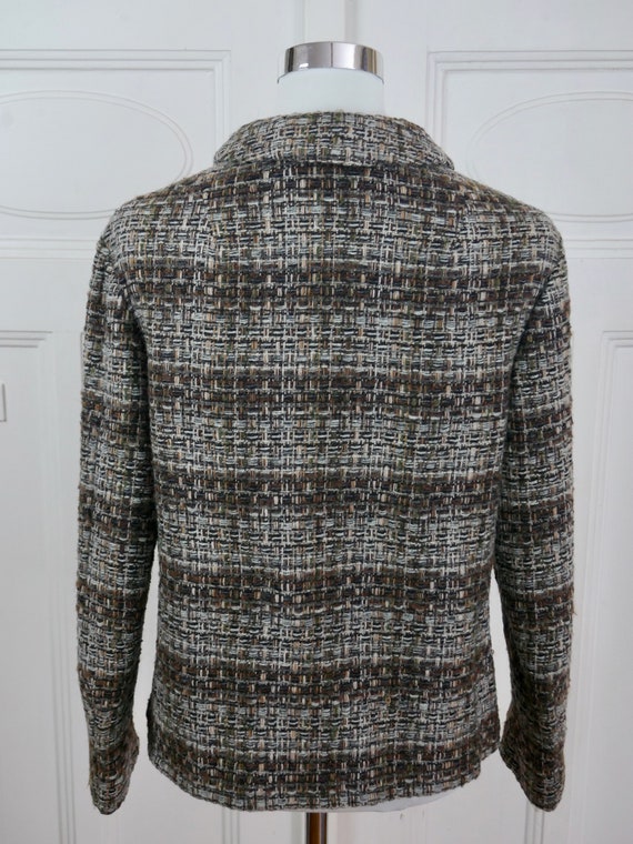 Brown Tweed Suit, with 60s European Vintage Blaze… - image 7