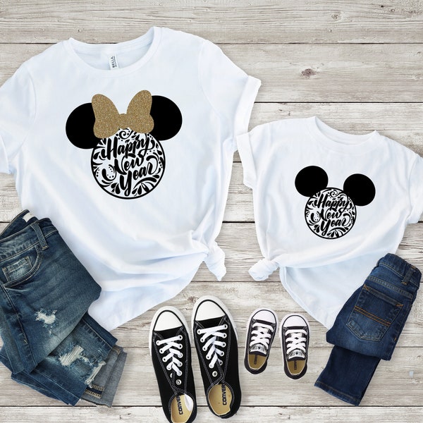 Disney Family Shirt - New Years Mickey Disney Shirts - Disney Group Shirts - New Years Disney Shirt - Disney New Year Shirts