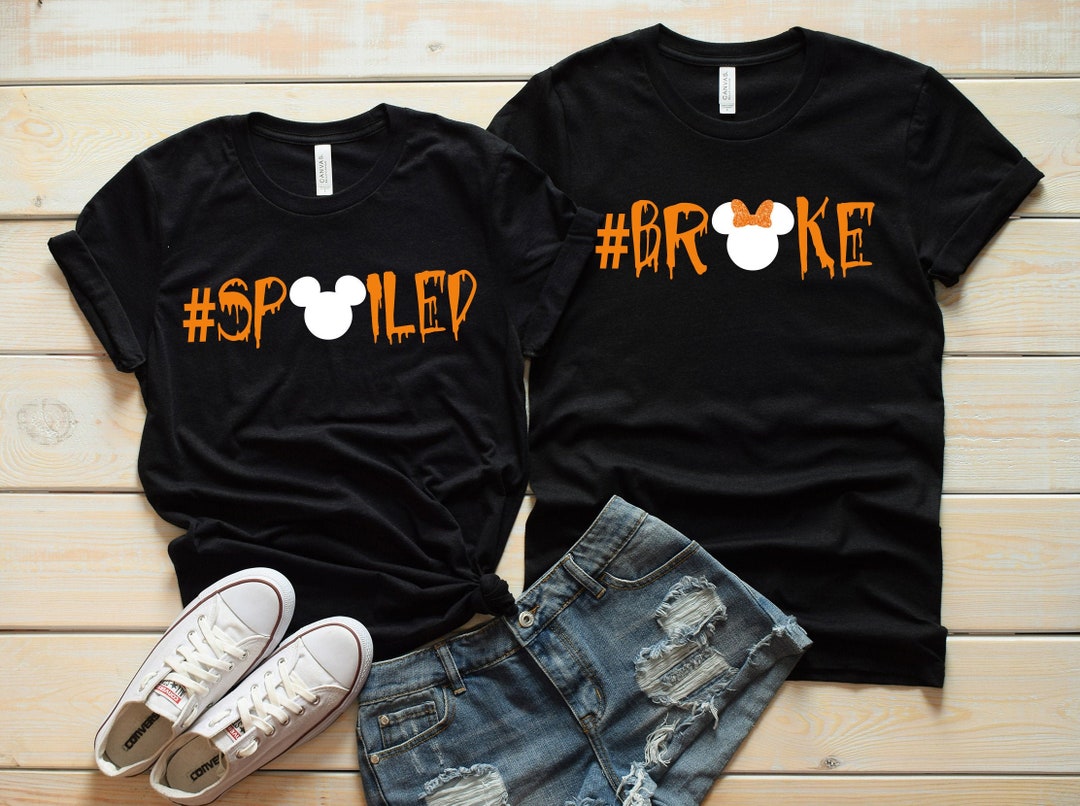 Disney Family Shirt Broke / Spoiled Disney Shirts - Disney Group