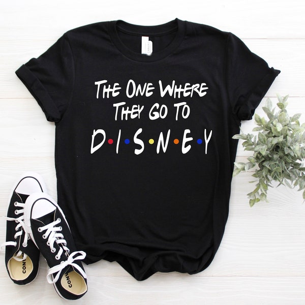 Disney FRIENDS Inspired Family Shirt - Family Vacation Disney Shirts - Disney Group Shirts - Group Disney Shirt - Disney Group Shirts - Disn