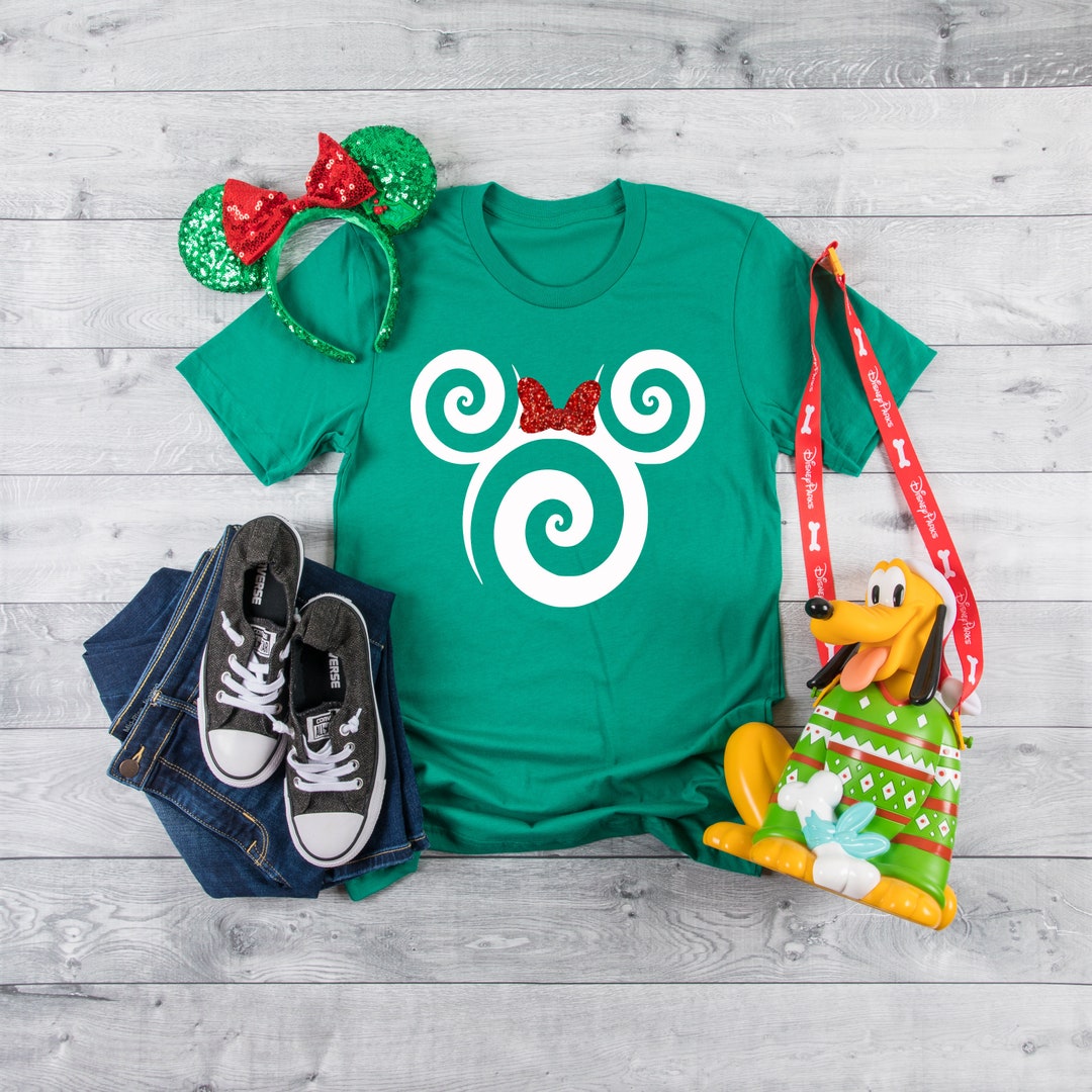 Disney Christmas Swirl Disney Family Shirts Disney Group Shirts Very Christmas Disney Family Shirts