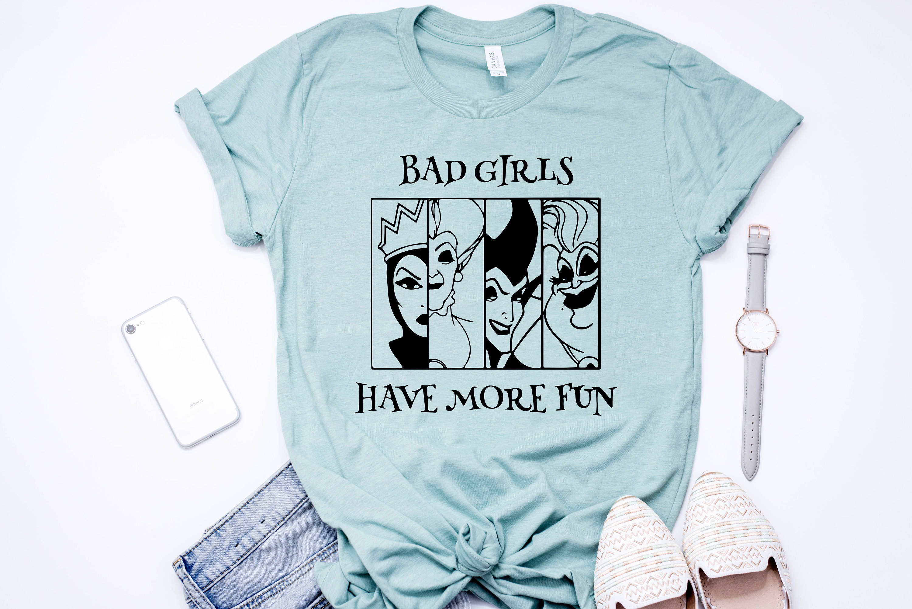 Disney Villain Shirt Bad Girls Disney 