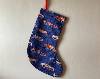 hot wheels christmas stocking