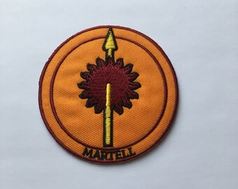 Holz Graviert Wappen Emblem Von Haus Martell Spiel Der Etsy