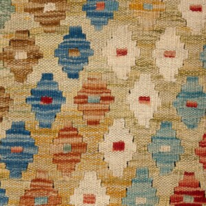 ZIGGY Kilim Rug 295x223cm Handmade Area Rug image 5