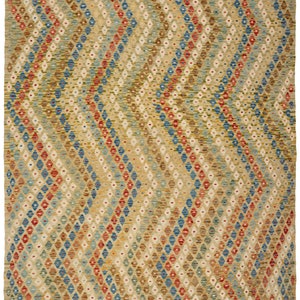 ZIGGY Kilim Rug 295x223cm Handmade Area Rug image 2