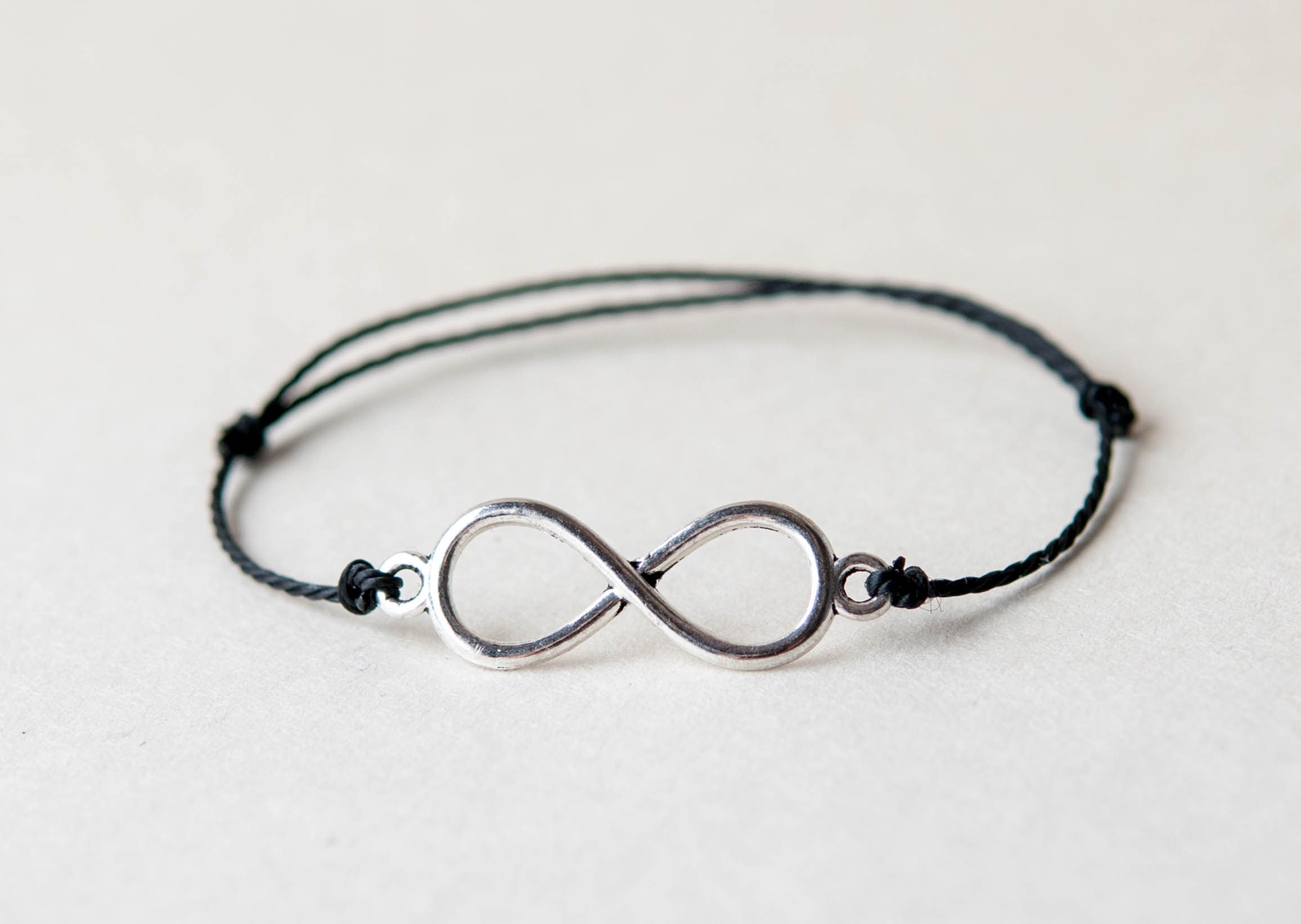 Infinity Symbol Bracelet Simple Bracelet Minimalism Etsy
