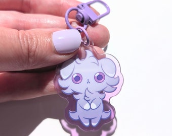Espurr Mini Keychain Charm