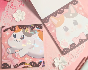 Fat Cat Memo Pad
