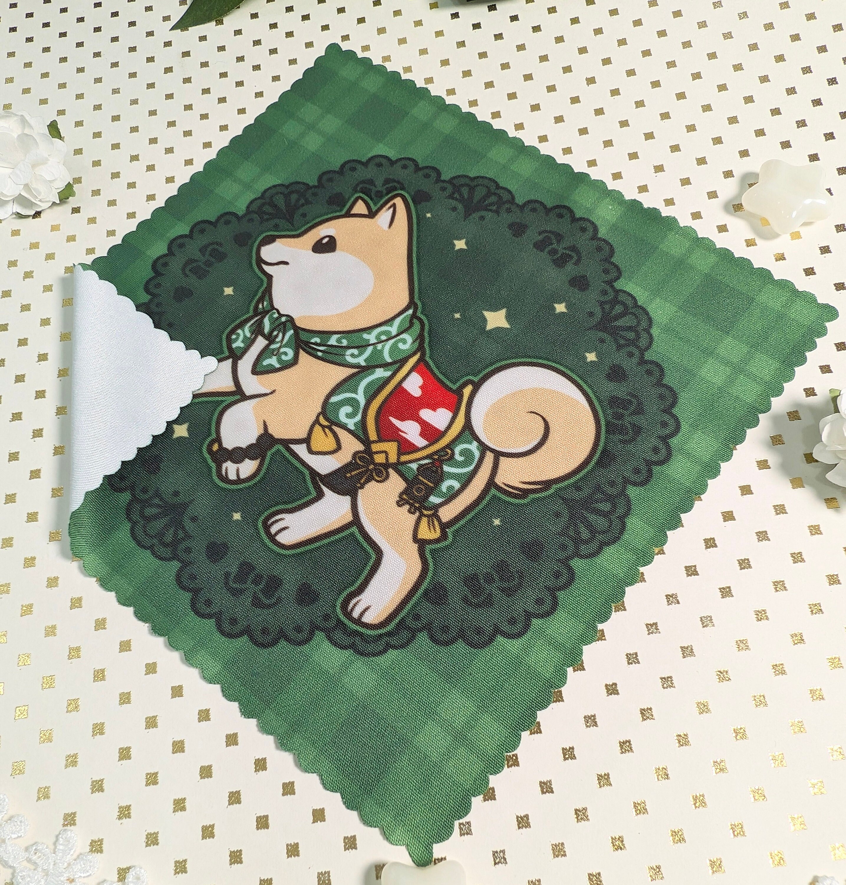 FFXIV Mega Shiba Inu Microfiber Cloth - Etsy