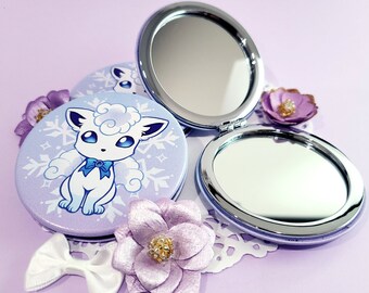 Vulpix Alolan Pocket Hand Mirror Ice Type Accessory