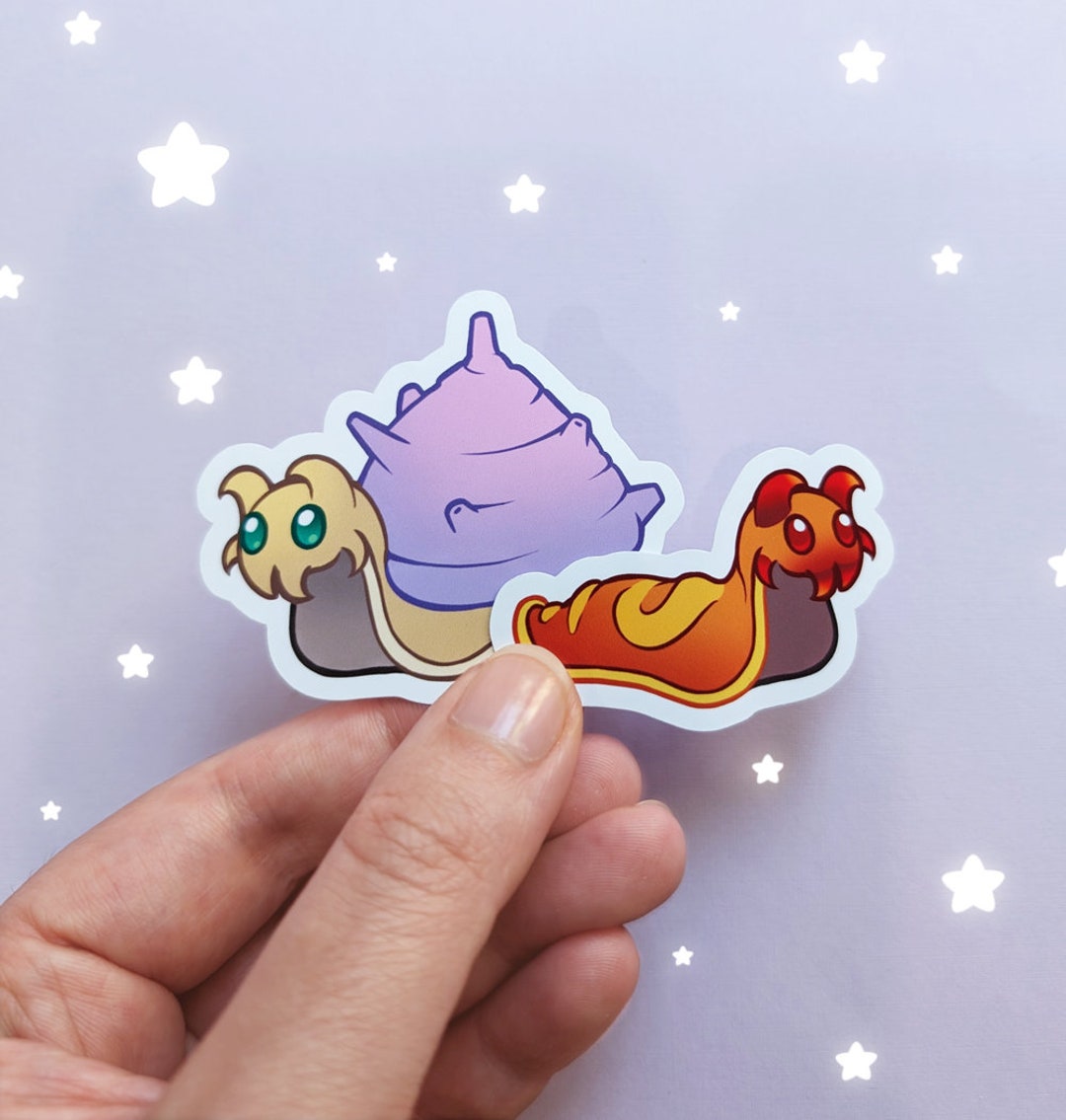 The Ruby Sea Overworld Mobs Set of 2 Stickers - Etsy