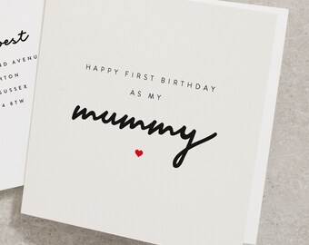 1st mum birthday | Etsy