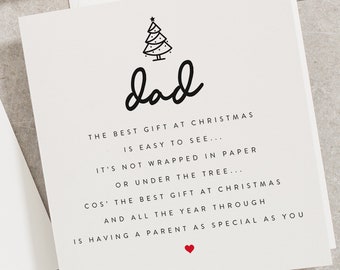 Dad Christmas Card Etsy