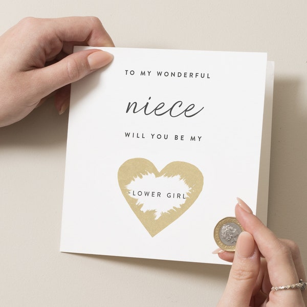 Flower Girl Proposal Etsy