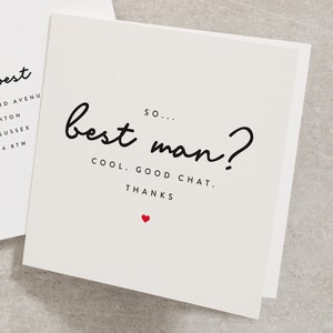 Funny Will You Be My Best Man Card, Wedding Card, Best Man, Proposal Best Man Card, Wedding Card Proposal, Suit Up, Will You Be My WY051