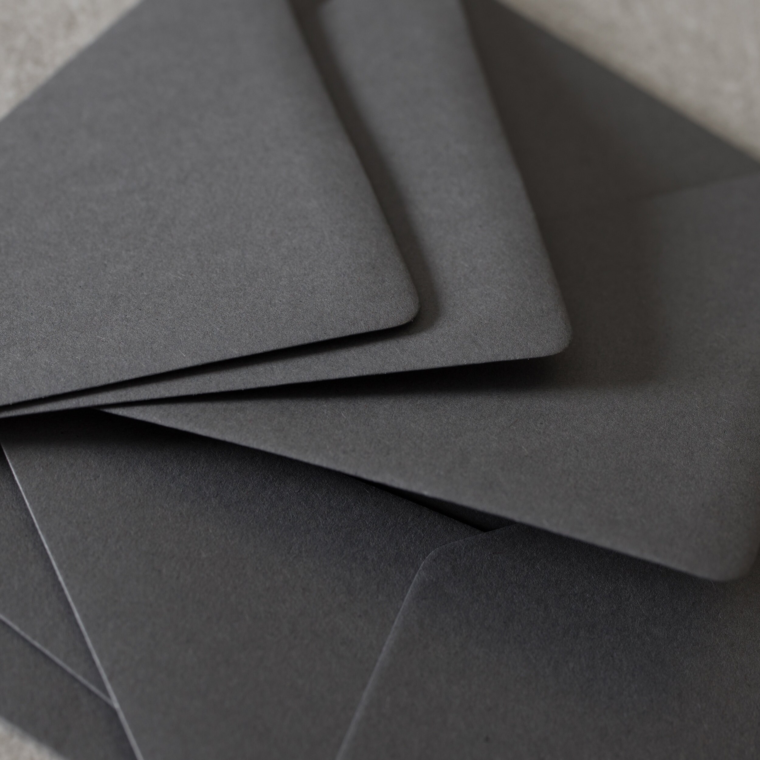 Dark Grey Envelopes C6 114x162mm or 5x7 135x189mm Storm Etsy