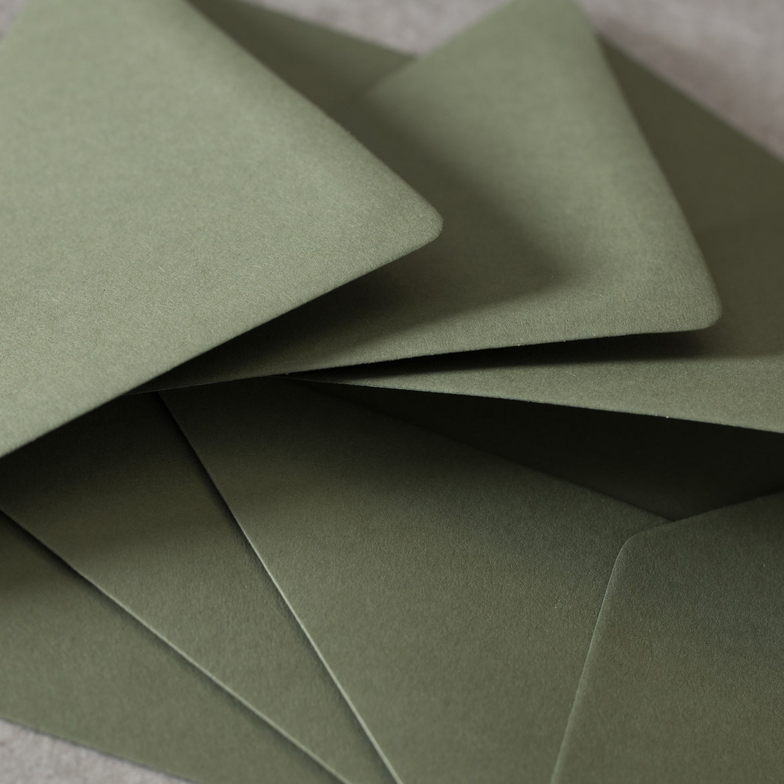 Printed Sage Green Envelopes C6 5x7 or C5 Invitation or RSVP Etsy UK