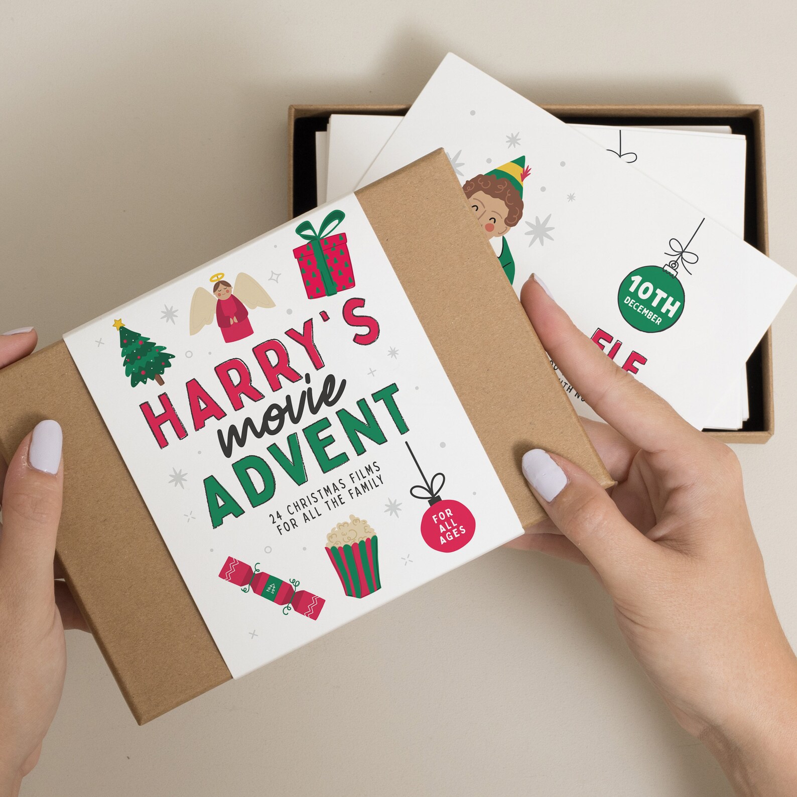 Advent Calendar Christmas Advent Calendar 2022 Family Movie Etsy UK