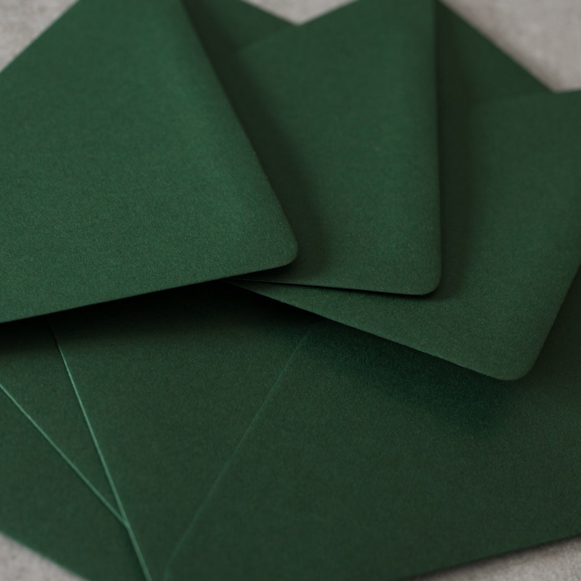 Bottle Green Envelopes C6 C5 or 5x7 Green Invitation or RSVP Etsy