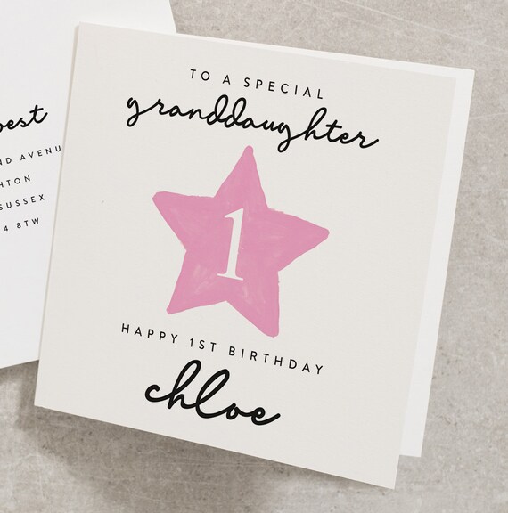 Joyeux 1er Anniversaire A Une Petite Fille Speciale Etsy France Joyeux 1er Anniversaire A Une Petite Fille Speciale Etsy France