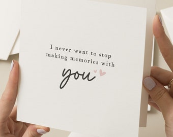 Boyfriend Valentines Day Card, Valentines Day Card Husband, Girlfriend Valentines Day Card, Valentine's Card Wife, For Him, Partner