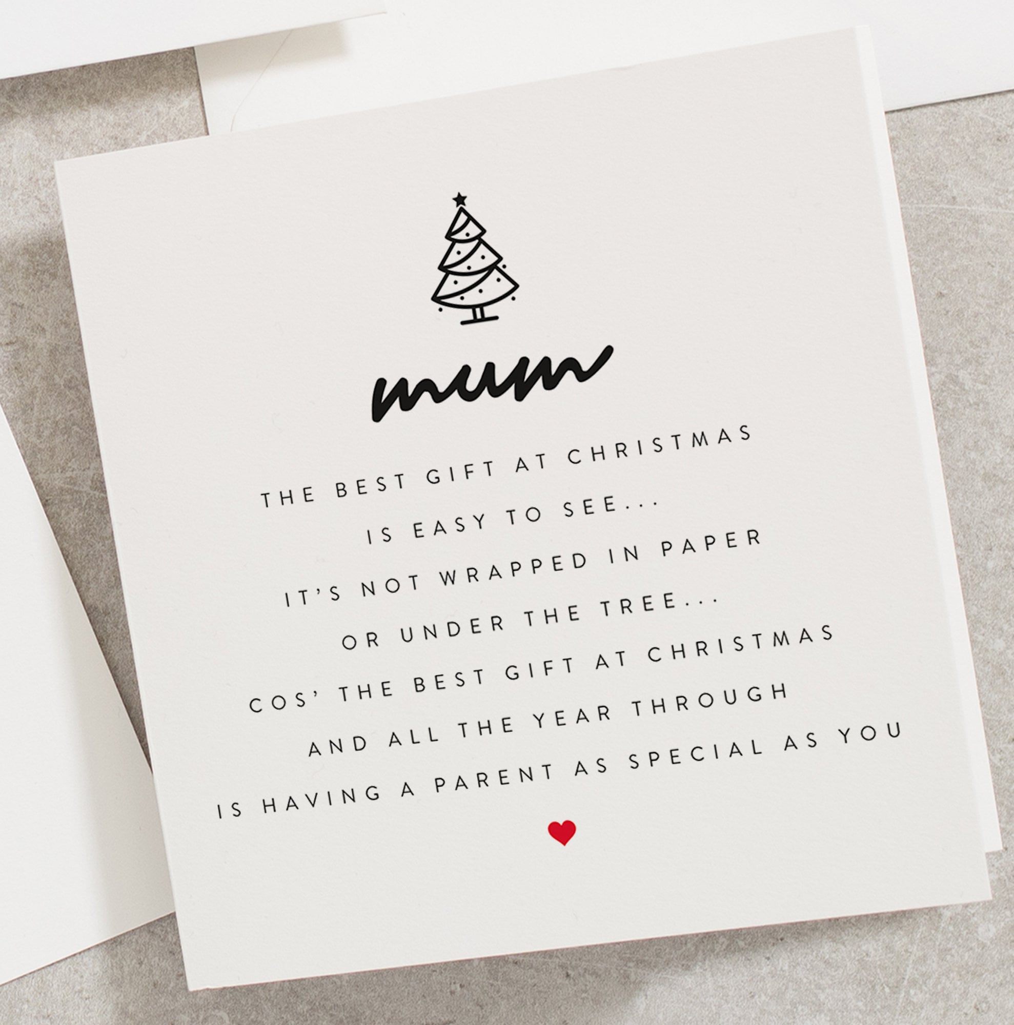 Best mum christmas card Clearance