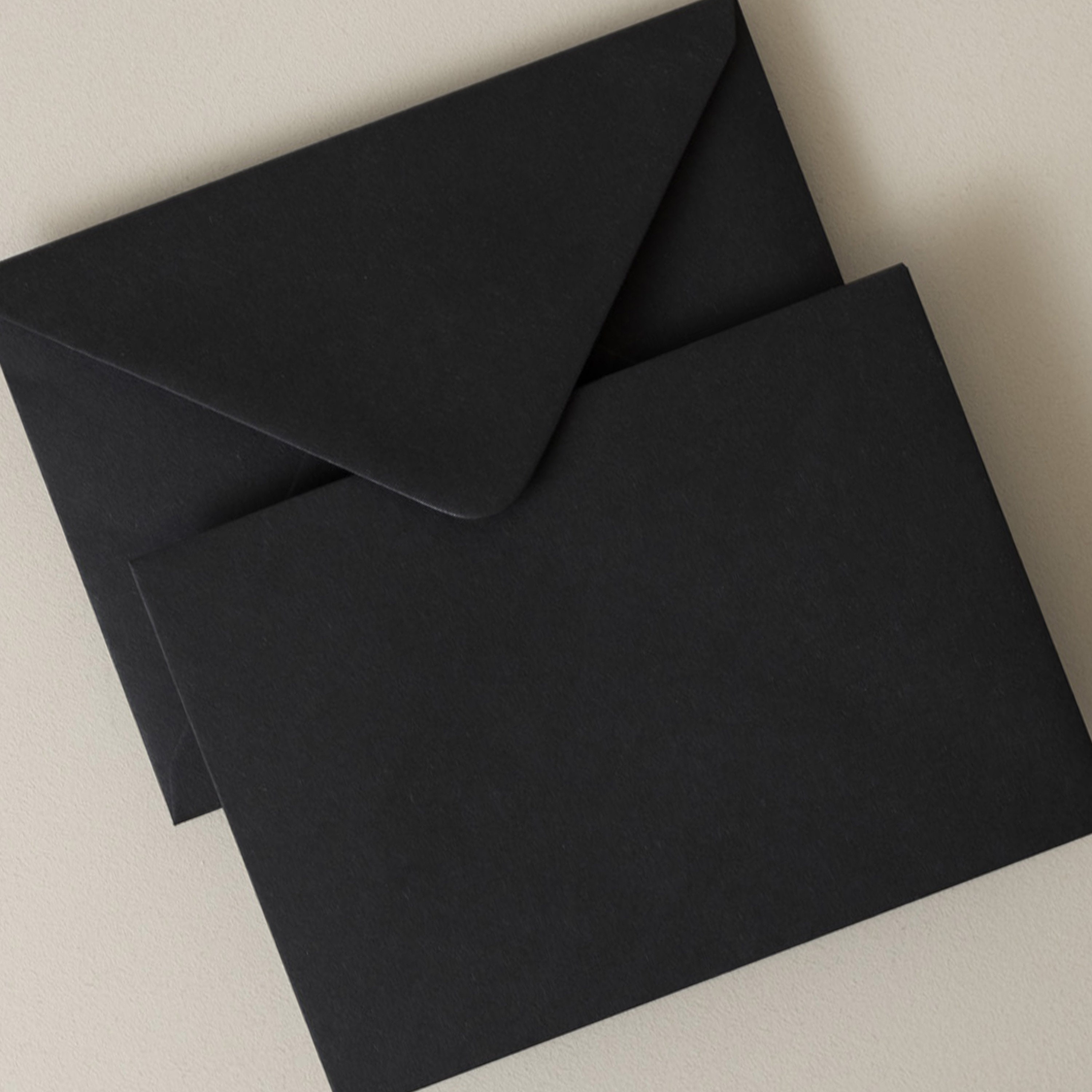 Jet Black Envelopes A5 152x216mm C5 Premium 135gsm Heavyweight Wedding  Invitation Envelopes, Engagement Invites, Party Invitations 
