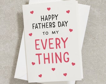 Joyeuse fête des pères à tout, carte de fête des pères de ma femme, carte de fête des pères pour mari, petit ami, partenaire, fête des pères simple FC006