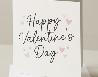 Boyfriend Valentines Day Card, Valentines Day Card Husband, Girlfriend Valentines Day Card, Valentine's Card Wife, For Him, Partner