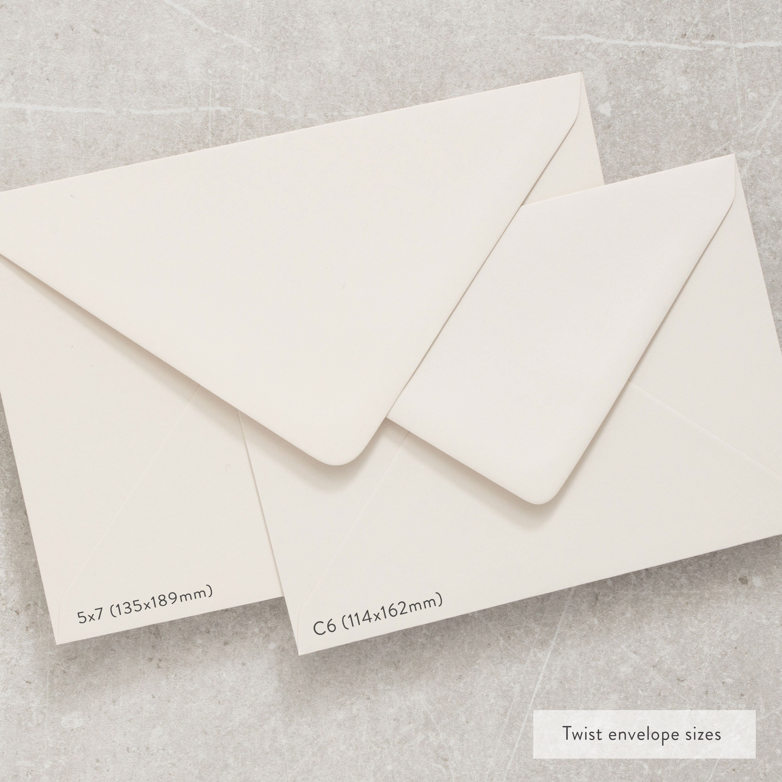 Dark Grey Envelopes C6 114x162mm or 5x7 135x189mm Storm Etsy