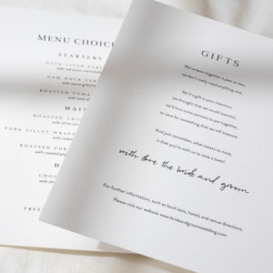 Blush Wedding Invitation Suite, Vellum Wedding Invitations Set with Pink Envelopes & RSVP, Modern Wedding Invite Bundle 'Chelsea' SAMPLE image 5