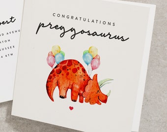 Congratulations On Your Pregnancy Card, Funny Pregnancy Card For Mummy To Be, Parents To be Pregnancy Card, Congrats Pregnancy Card PG014
