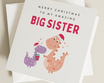 Christmas Card For Sister, Sister Christmas Card, Special Christmas Card For Sister, Christmas Card Sister, Sister Xmas Card