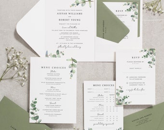 wedding invitations etsy