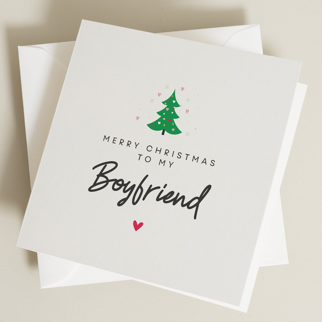 Christmas Cards For Boyfriends 
