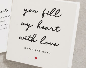 Happy Birthday Handsome Card // Card for Husband Husband - Etsy