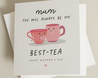 Funny Mothers Day Card, Mothers Day Card, Happy Mothers Day Card, Personalised Mothers Day Card With Illustration, Card For Mothers Day