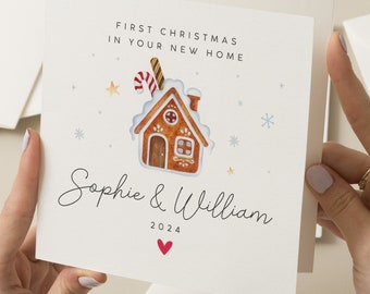 New Home Christmas Card, 1st Christmas In New Home, Friends Christmas Card, Card For Home, Friends Christmas Card, Merry Christmas Friend