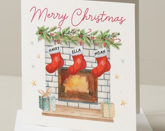 Christmas Card For Friend, Merry Christmas Card Neighbour, Christmas Card for Them, Family Christmas Card, Simple Christmas Card