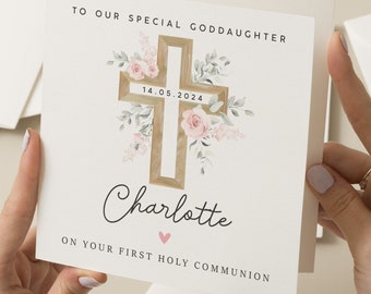 Christening Card For Goddaughter, Christening Card For Daughter, Christening Card For Granddaughter, Christening Card, Christening Gift