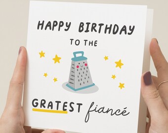 Fiancé Birthday Card Funny, Birthday Card For Fiancé, Funny Birthday Card, Birthday Card For Him, Fiance Gift For Him