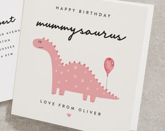 Personalised Mummy Birthday Card, Birthday Card For Mummy, Happy Birthday Mum Card, Mum Birthday Card, Amazing Mummy Birthday Gift BC1060
