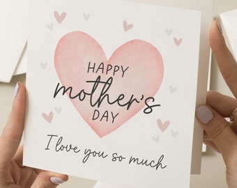 Mothers Day Card, Wonderful Mum Card, Best Mum Mother's Day Card, Love You Mum Mother's Day Card, Cute Card For Mum, Mummy, Mum Gift For Her