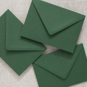Jet Black Envelopes C6, 5x7 or C5 Ebony Invitation or RSVP Ebony